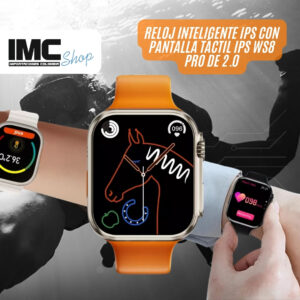 Reloj Inteligente Ips Con Pantalla Táctil Ips Ws8 Pro De 2.0