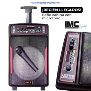 Cabina Parlante De 8 PuLG 1800w, Altavoz Karaoke Super Bass