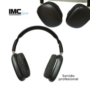 Auriculares inalámbricos Bluetooth Cómodos auriculares para juegos con funda protectora, Airpods Max