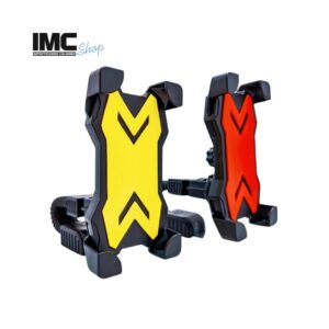 Soporte para teléfono de motocicleta con agarre de 4 vías y soporte para teléfono de bicicleta Soporte para teléfono móvil con rotación de 360 