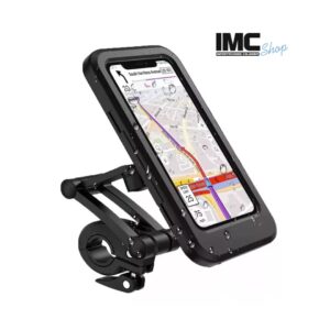 Soporte Holder Portacelular, Impermeable 360° soporte celular para bicicleta y moto