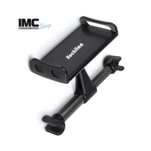 Soporte universal para reposacabezas de coche, giratorio 360°, ajustable, para teléfonos y tabletas de 4,7 a 10,5 pulgadas, soporte para reposacabezas, soporte para asiento trasero de coche para viajes de niños y niñas, entretenimiento,