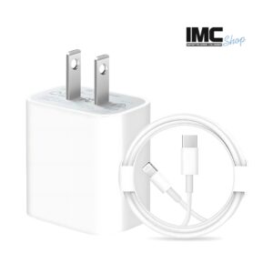 Cargador Carga Rápida para iPhone 25w 2 Piezas color Blanco, Cargador para IOS, Cargador carga rapida para iphone, Cargador con garantia