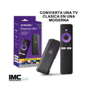 Mini TV inteligente R9 ZOKU 8k con Android 13.0 HD, Amlogic S905Y4, inalámbrico, 2.4 GHz, 4 GB de RAM, 16 GB de memoria flash, control remoto, Tdt para televisor, tdt para tv, netflx para televisor